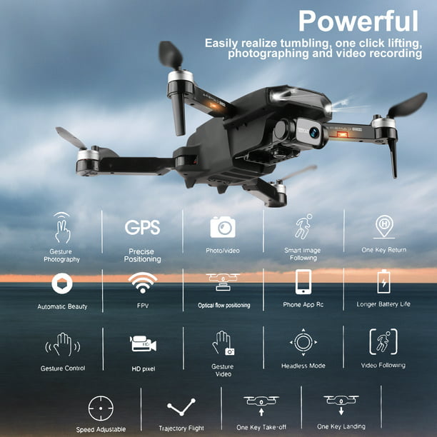 NETNEW S1 GPS Drone with 4K Camera for Adults 90° Rotatable 6K/4K Dual HD Camera 50 Mins Long Flight Time 5GHz FPV Quadcopter