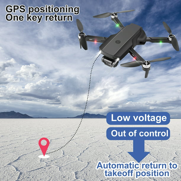 NETNEW S1 GPS Drone with 4K Camera for Adults 90° Rotatable 6K/4K Dual HD Camera 50 Mins Long Flight Time 5GHz FPV Quadcopter