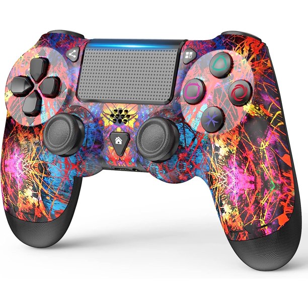 Wireless Game Controller Compatible with PS4/ Slim/Pro with Upgraded Joystick - Diagon