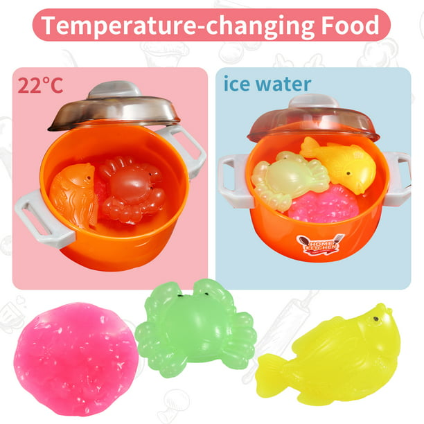 NETNEW 89 PCS Kitchen Playset Kids Kitchen Toys for Girls 3-6 Years with Realistic Lights and Sounds,Pretend Food Steam Play Food Accessories