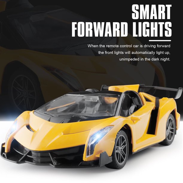 NETNEW RC Cars Toys for Boys 3-6 Years Lamborghini Remote Control Car with Lights Xmas Birthday Gifts for Kids Toys