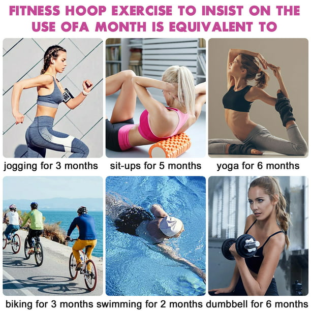 NETNEW Hula Hoop Fitness Hoop Exercise Hoop for Adults Kids Hula Rings for Sports Playing