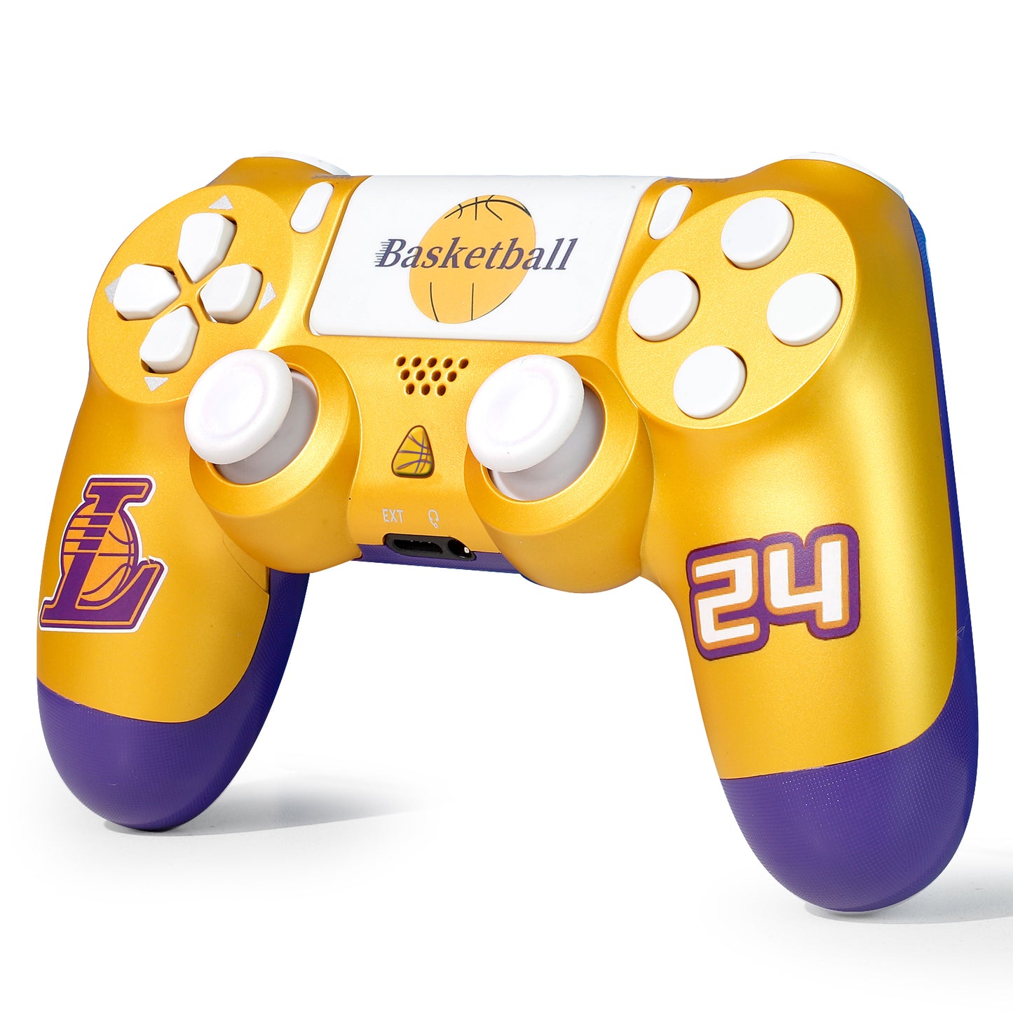 NETNEW Wireless Game Controller Compatible with PS4/Slim/Pro with Upgraded Joystick - Laker