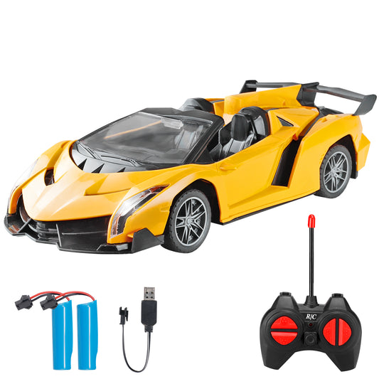 NETNEW RC Cars Toys for Boys 3-6 Years Lamborghini Remote Control Car with Lights Xmas Birthday Gifts for Kids Toys